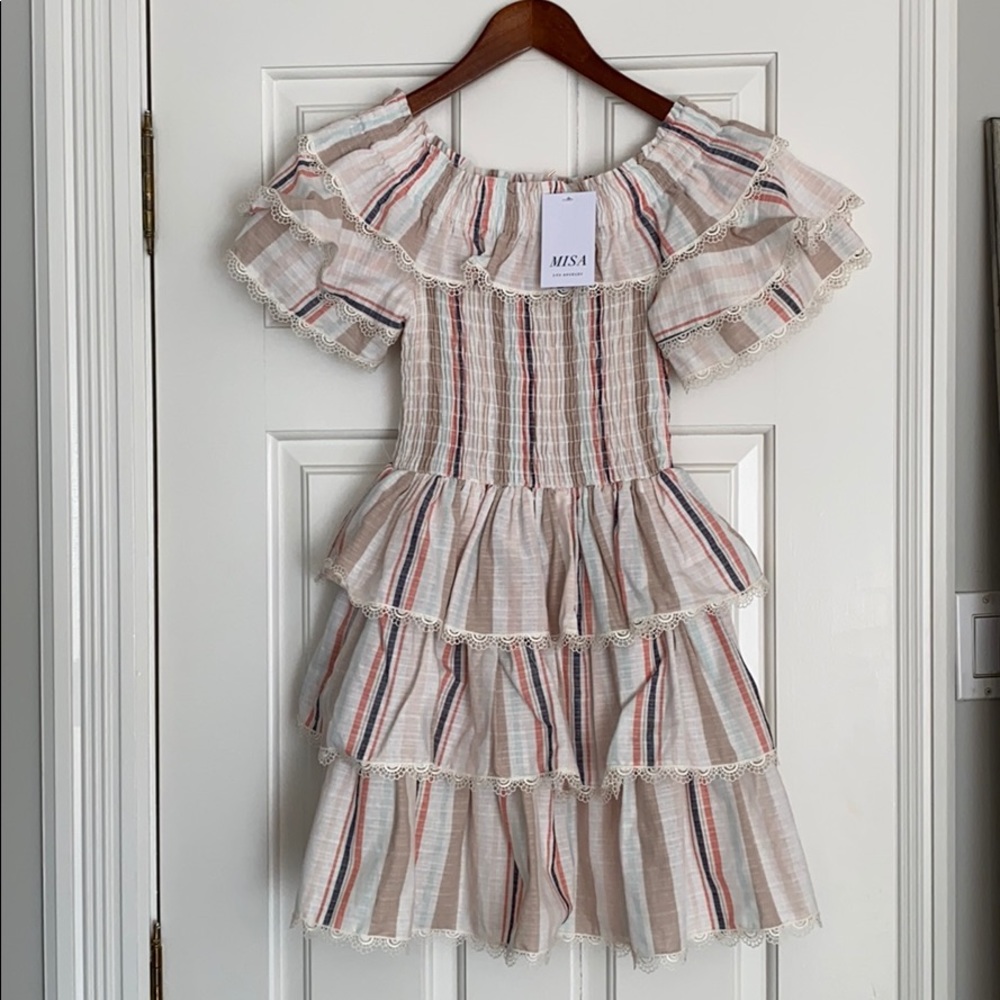 MISA 100% Cotton summer dress in size XS.